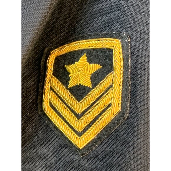 Laveer Womens Military Wool Blazer Theme Jacket Size 4 S RAA10415 Portugal EUC - Picture 4 of 10